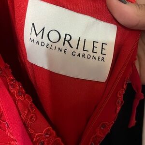 Red prom dress. Size 0-2 Brand-Morilee